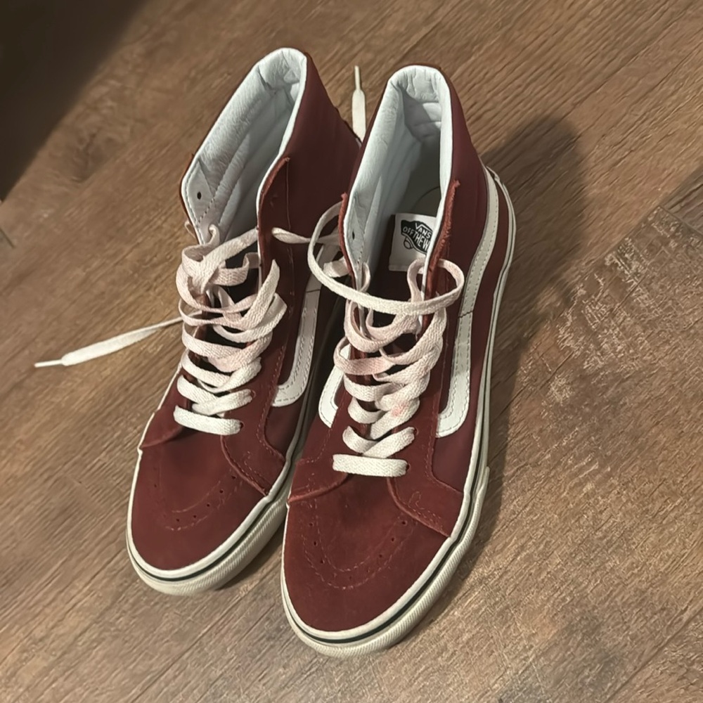 Vans suede high tops